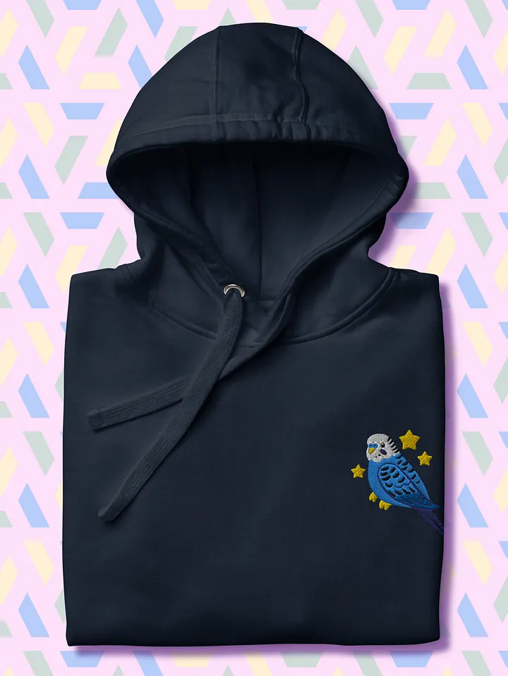 Starry Budgie Unisex Premium Hoodie product image (2)