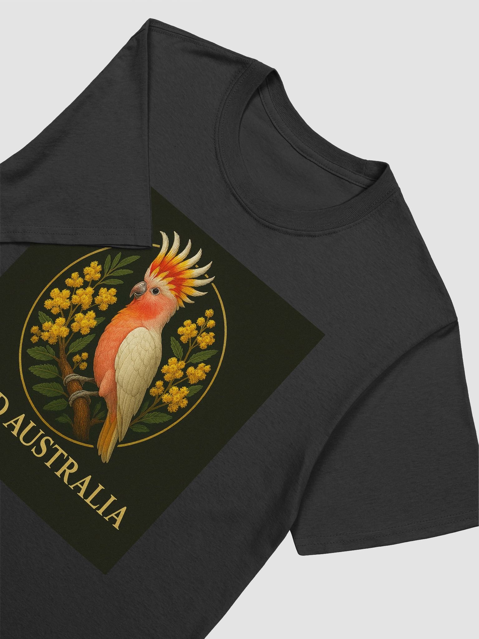 Pink Cockatoo in wattle tree. product image (19)