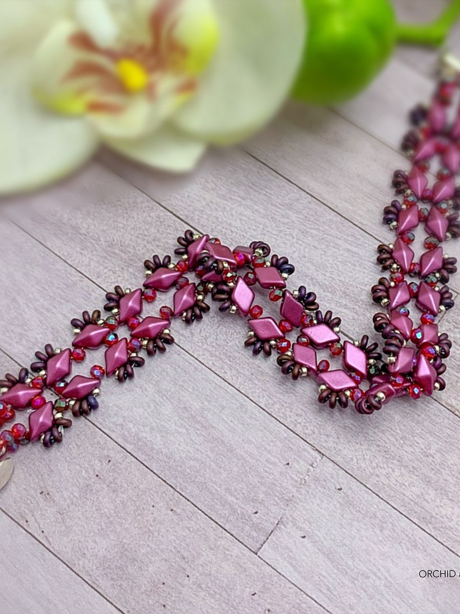 Beading Pattern – Starlight GemDuo Beaded Bracelet product image (10)