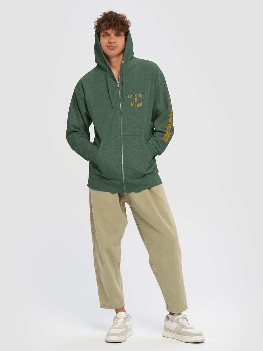 Let's Do It Afraid Zip Up Hoodie product image (27)