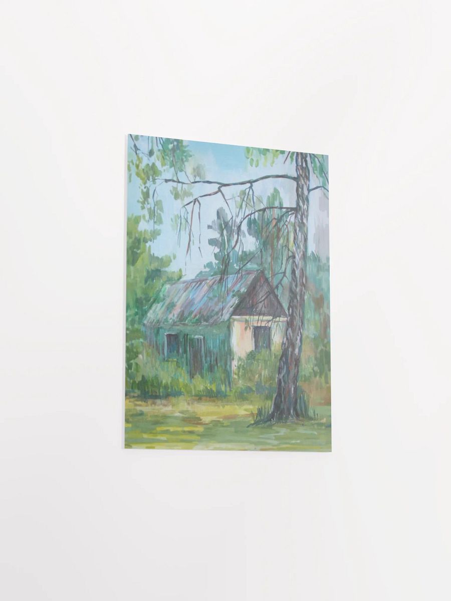 Enchanted Forest Poster Print - Cute Dacha House product image (5)