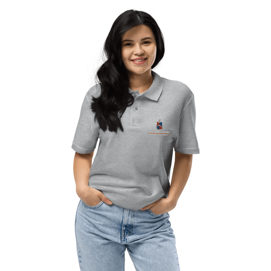 ADG Crest Polo - Grey product image (11)