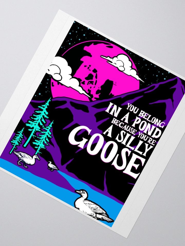 Silly Goose Pond Adventure Stickers product image (4)