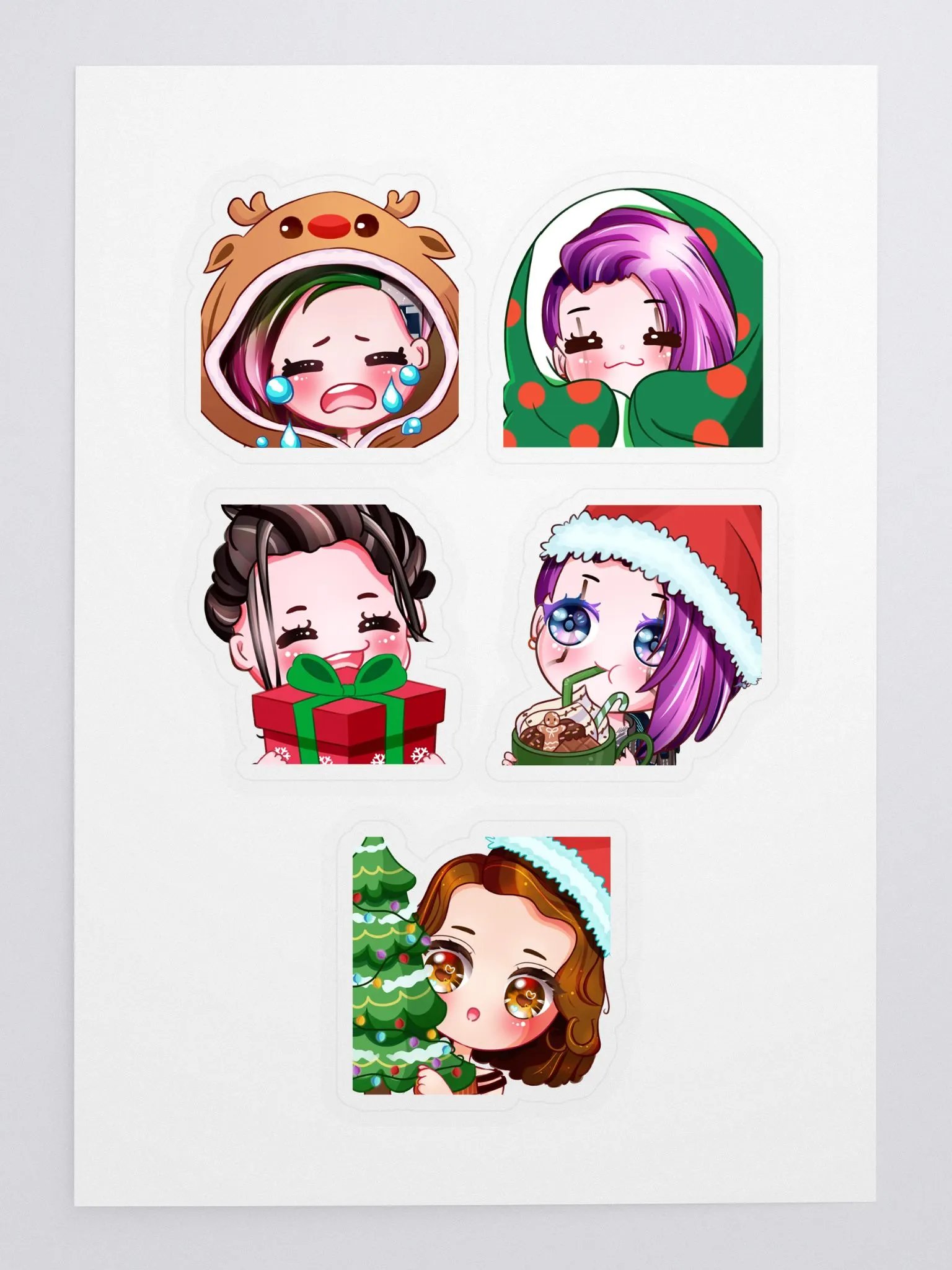 Christmas Emote Sticker Pack product image (3)