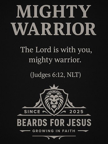 “Mighty Warrior, the Lord is With You.”

Judges 6:12 reminds us that even when we feel weak, uncertain, or overlooked—God see...