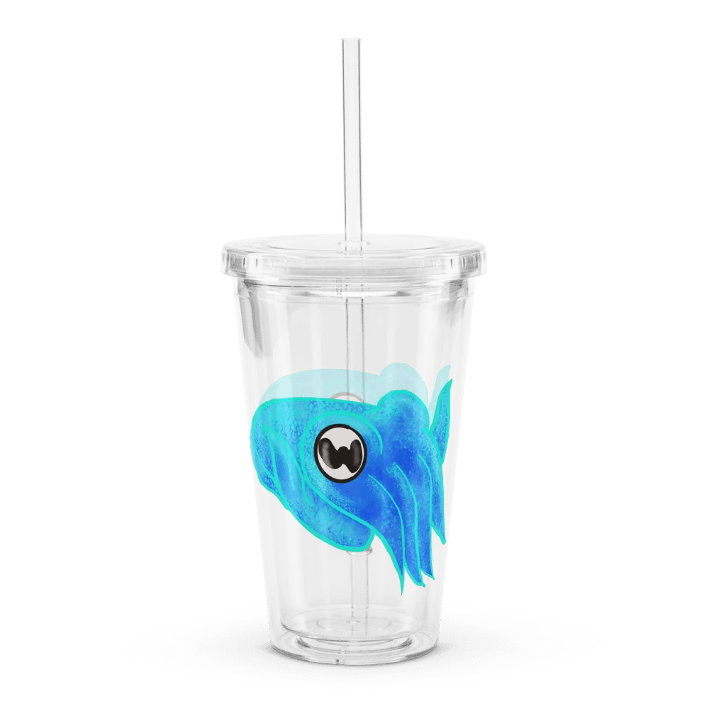 !Water Cuttlefish Tumbler with straw product image (4)