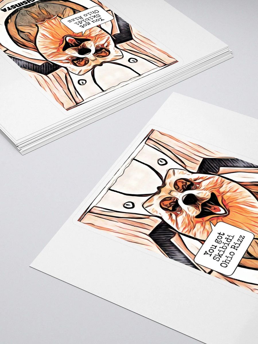 Skibidi Ohio Rizz Dog Sticker product image (14)