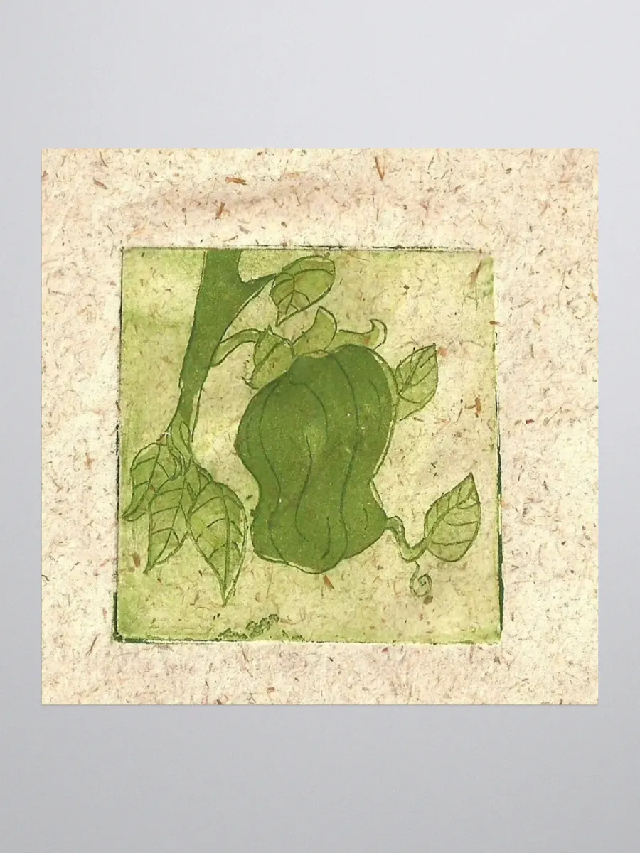 Green Paprika, Botanical Sticker product image (1)