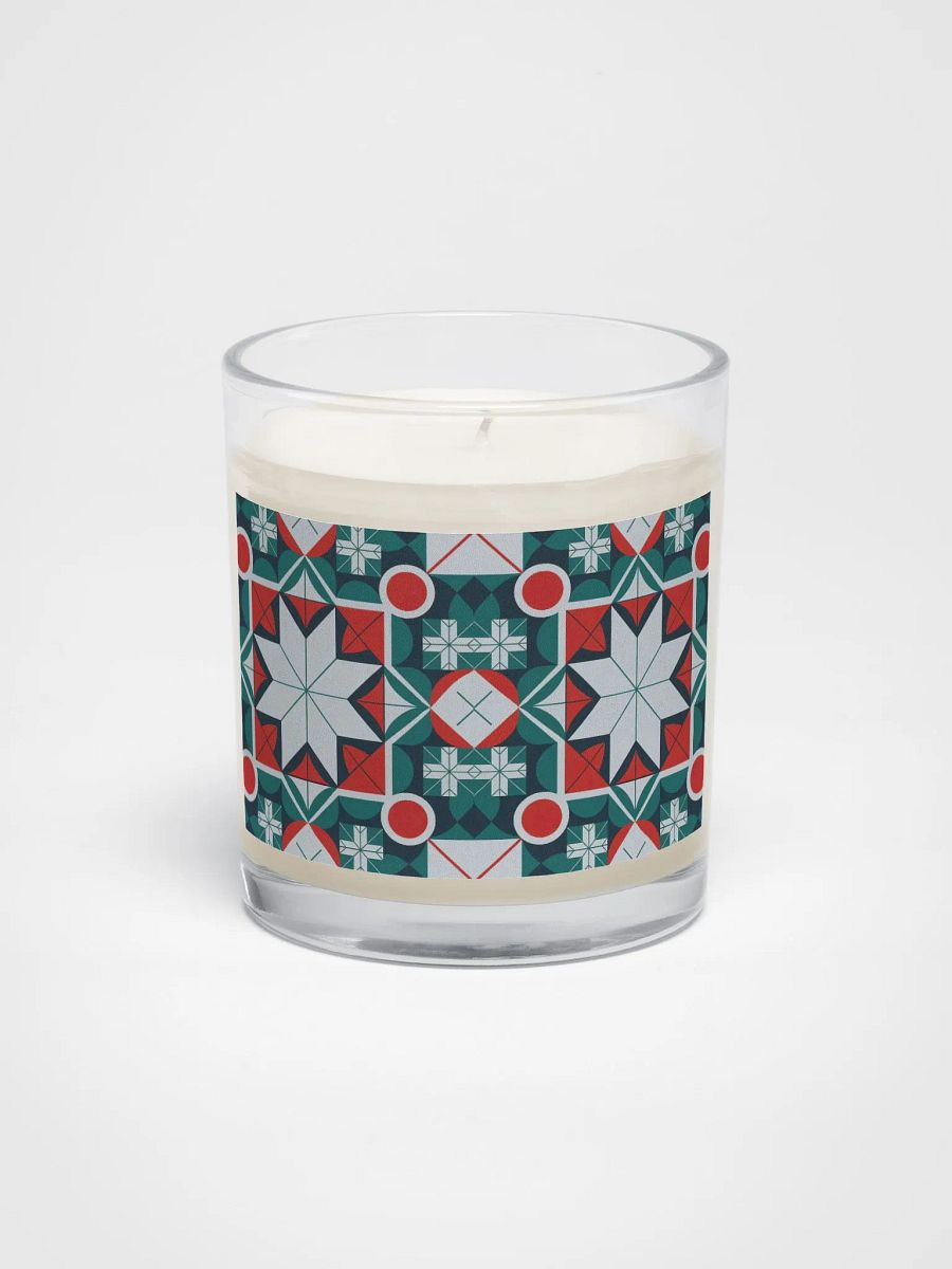 Kaleidoscope patterned Soy Wax Candle product image (1)