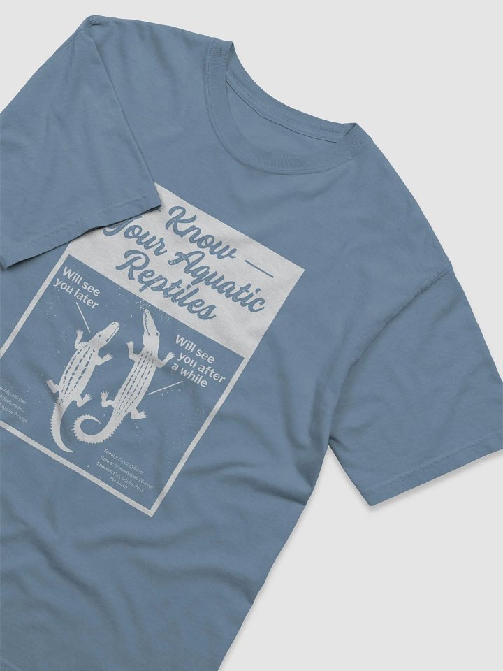 Know Your Aquatic Reptiles Tee product image (1)