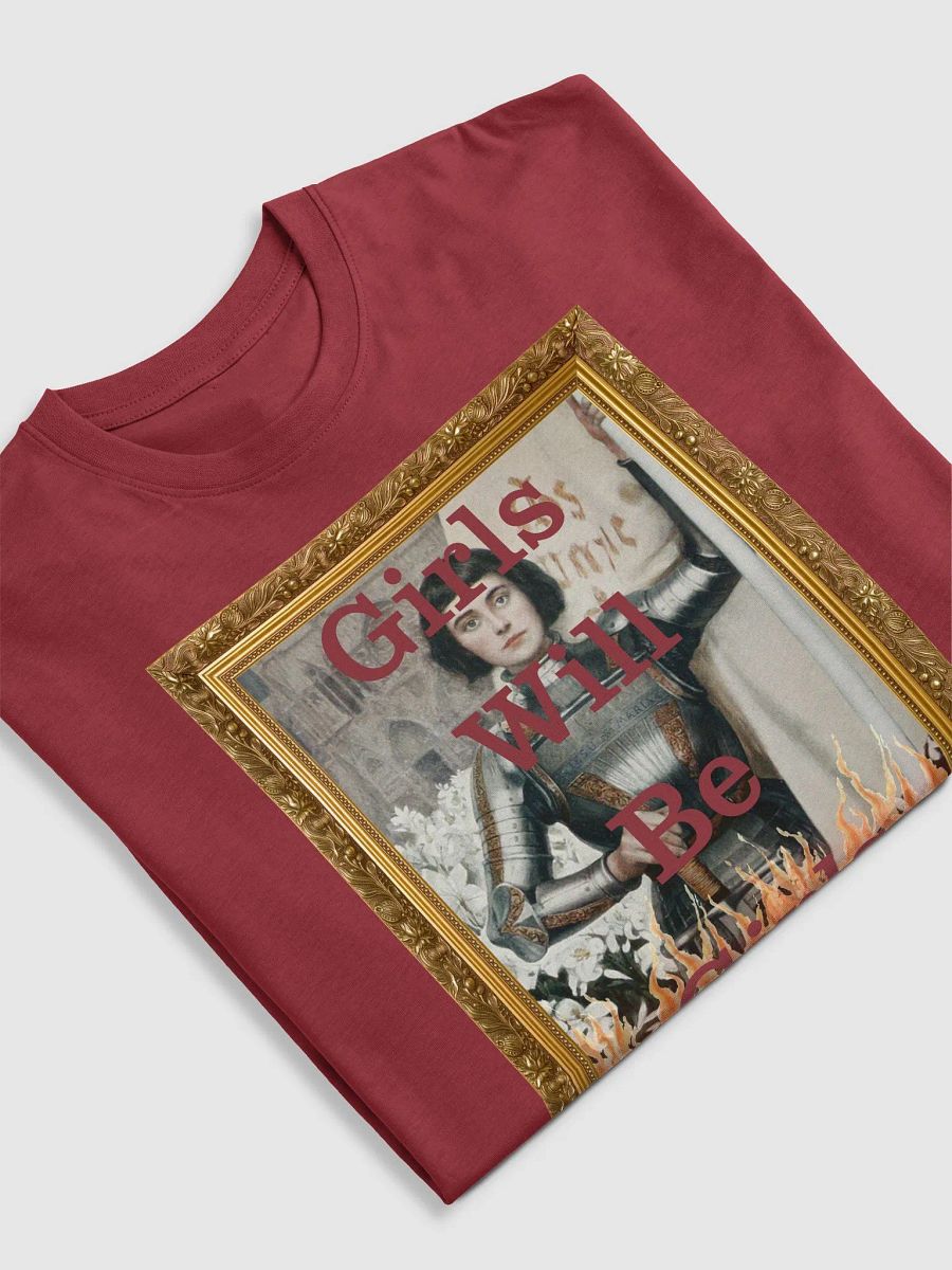 Girls Will Be Girls Framed Heavyweight T-Shirt product image (5)