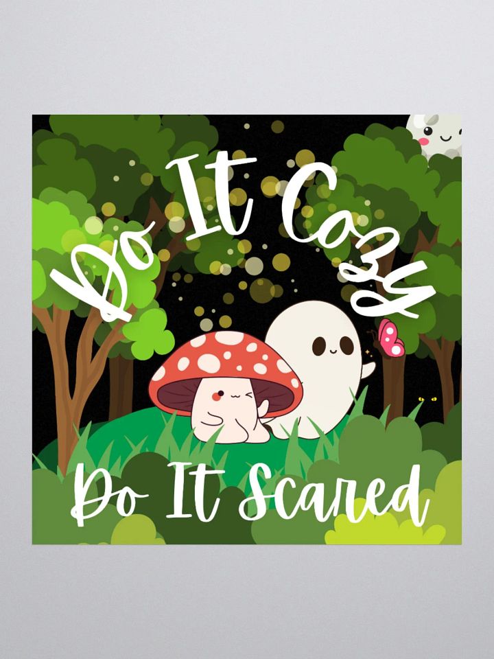 Do It Cozy, Do It Scared | Sticker product image (1)