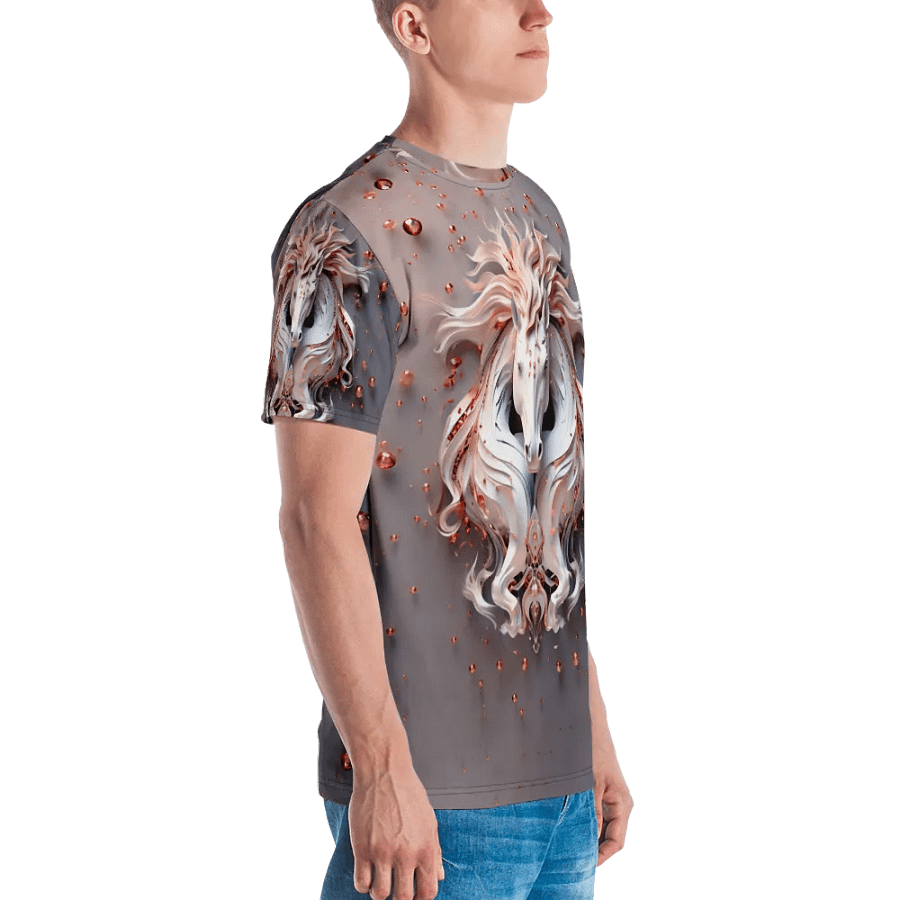 Beads Horse T shirt product image (3)