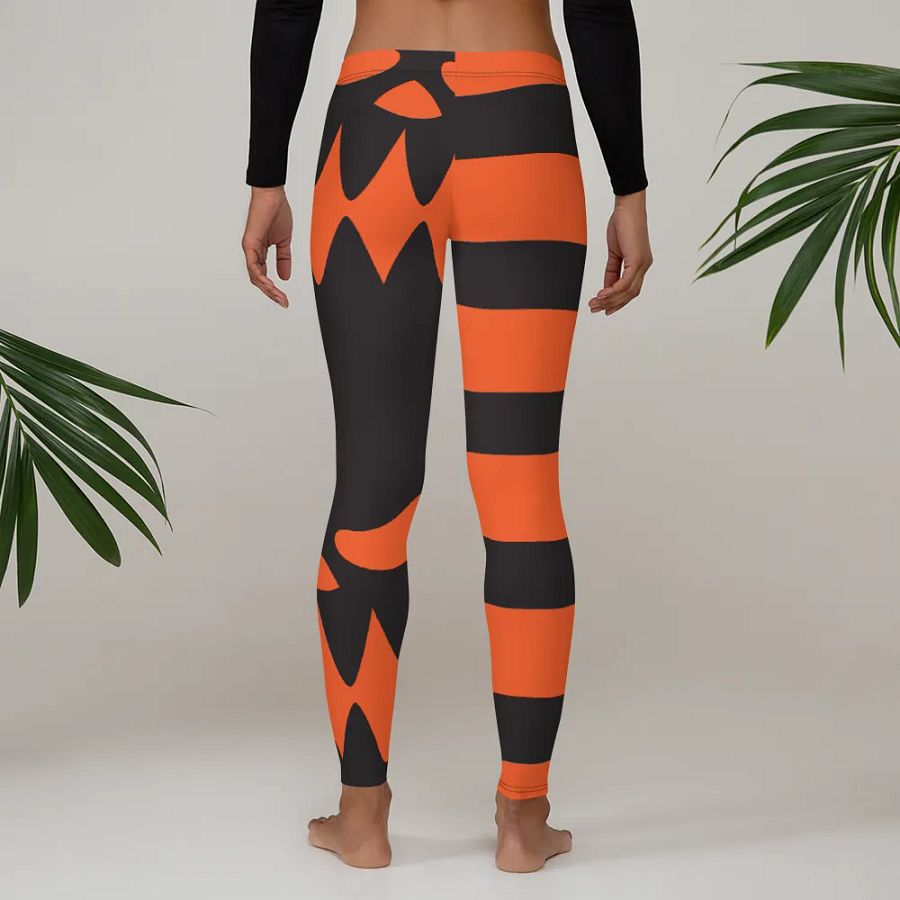 Evil Pumpkin Halloween Leggings – Spooky Chic for Fall product image (7)