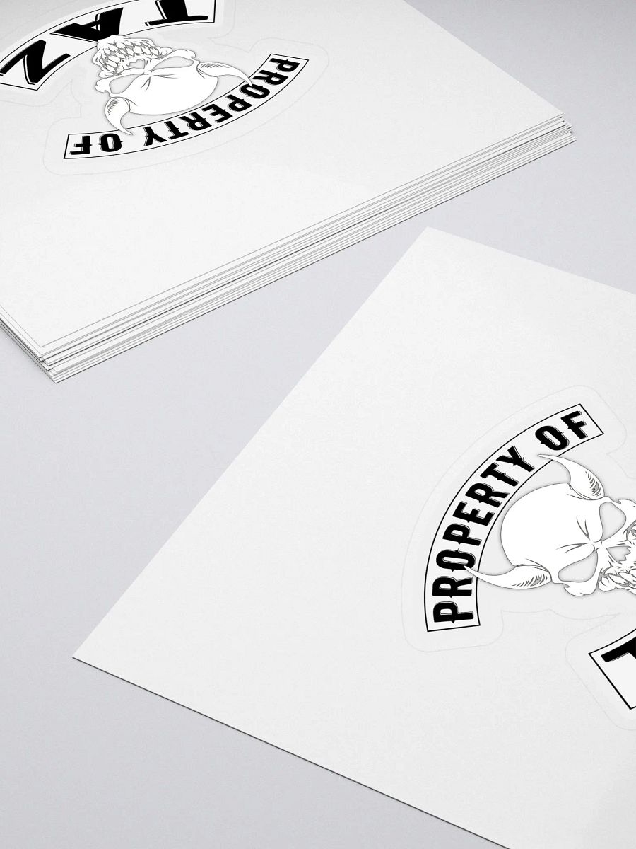 Property of Taz Sticker product image (4)