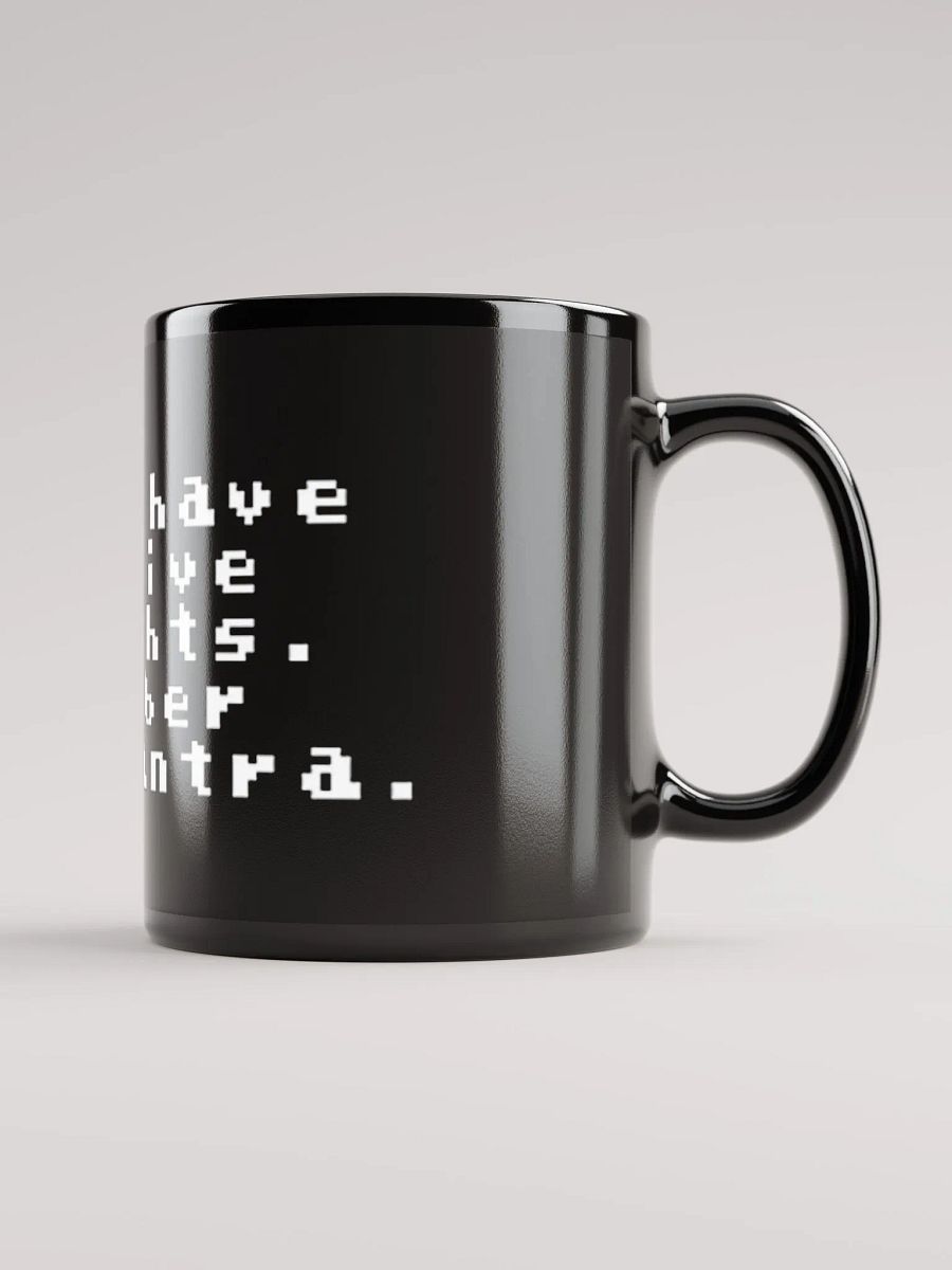 Mantra Mug Black 2 product image (1)