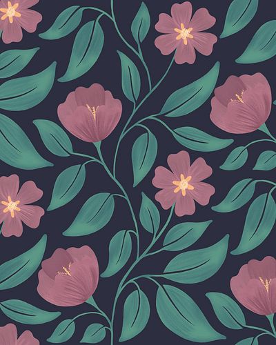Just submitted this Crimson Cascade pattern into the Bold Florals design challenge on Spoonflower. Can’t wait to see what eve...