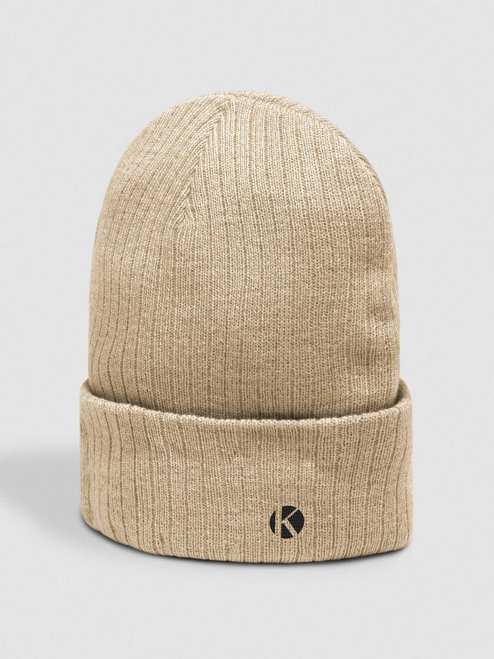 Colourful Ribbed Knit Beanie product image (7)