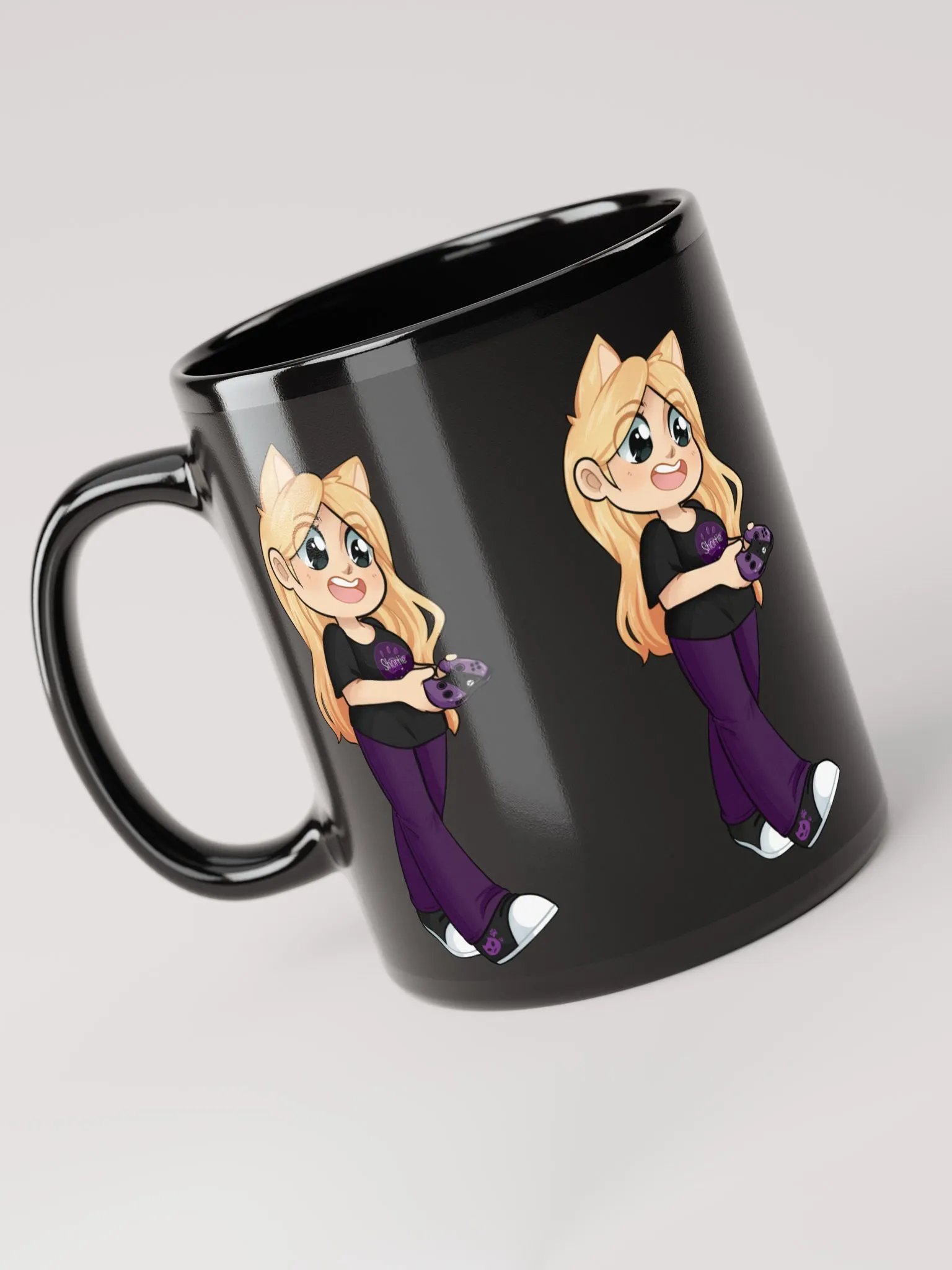 ShortieGamez Mug (Black) product image (5)