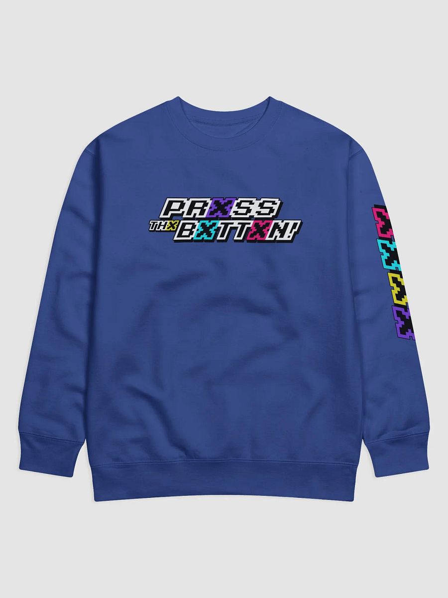 Prxss Thx Bxttxn! Long-Sleeve T-Shirt product image (3)