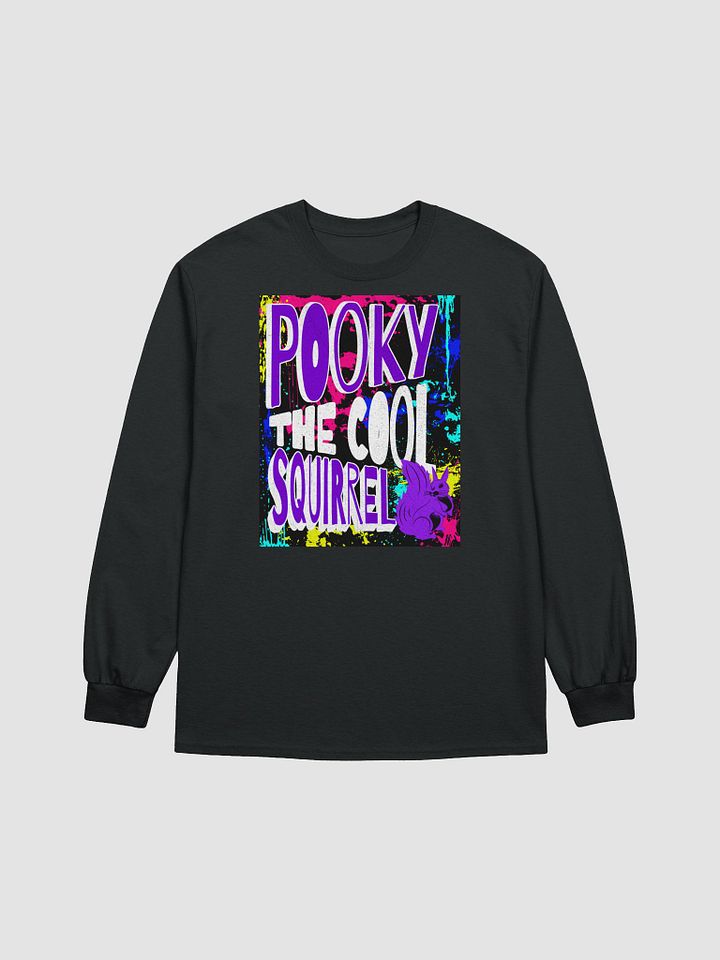 POOKY THE COOL SQUIRREL Long Sleeve Tee product image (1)