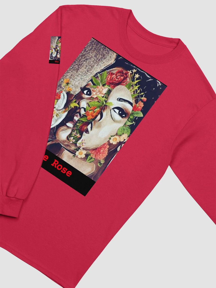 The Rose Long Sleeve Red Tee product image (3)