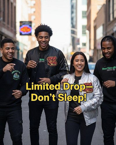 Limited drop. Only the real gon’ cop. 

Ever seen a jacket that talk back for you? This ain’t just merch, it’s a whole statem...