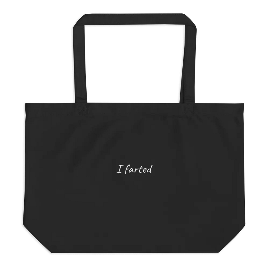 I Farted Black Tote product image (1)