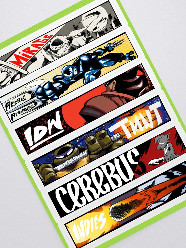 Variety Edition - Comic Box Labels product image (1)