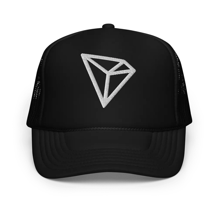 Tron Crypto - Embroidered Trucker Hat Cap product image (1)