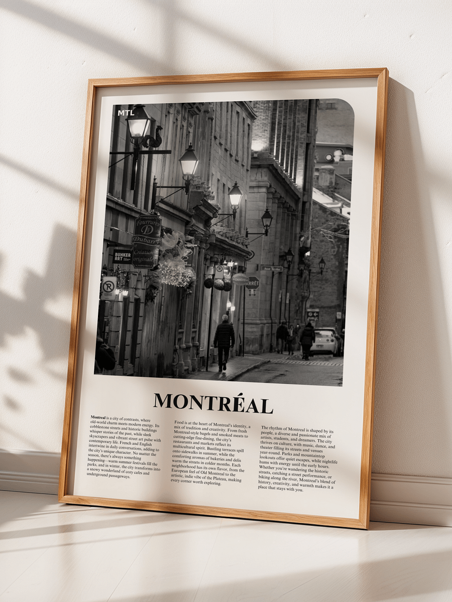 Montreal 02 Newspaper Poster product image (2)