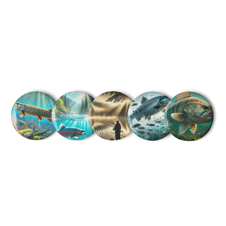 Aquatic Wonders Pin Button Set product image (3)
