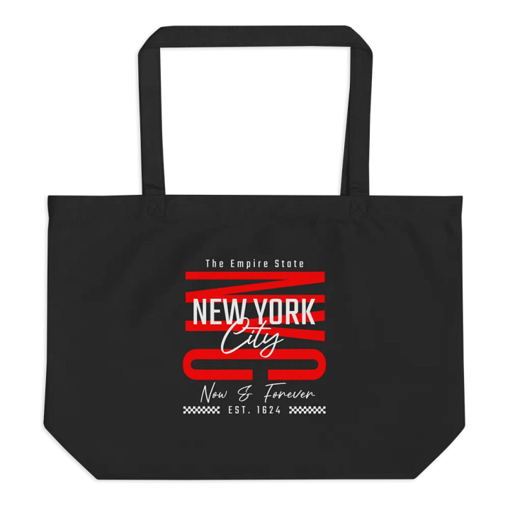 NYC Vibes Organic Tote Bag product image (1)