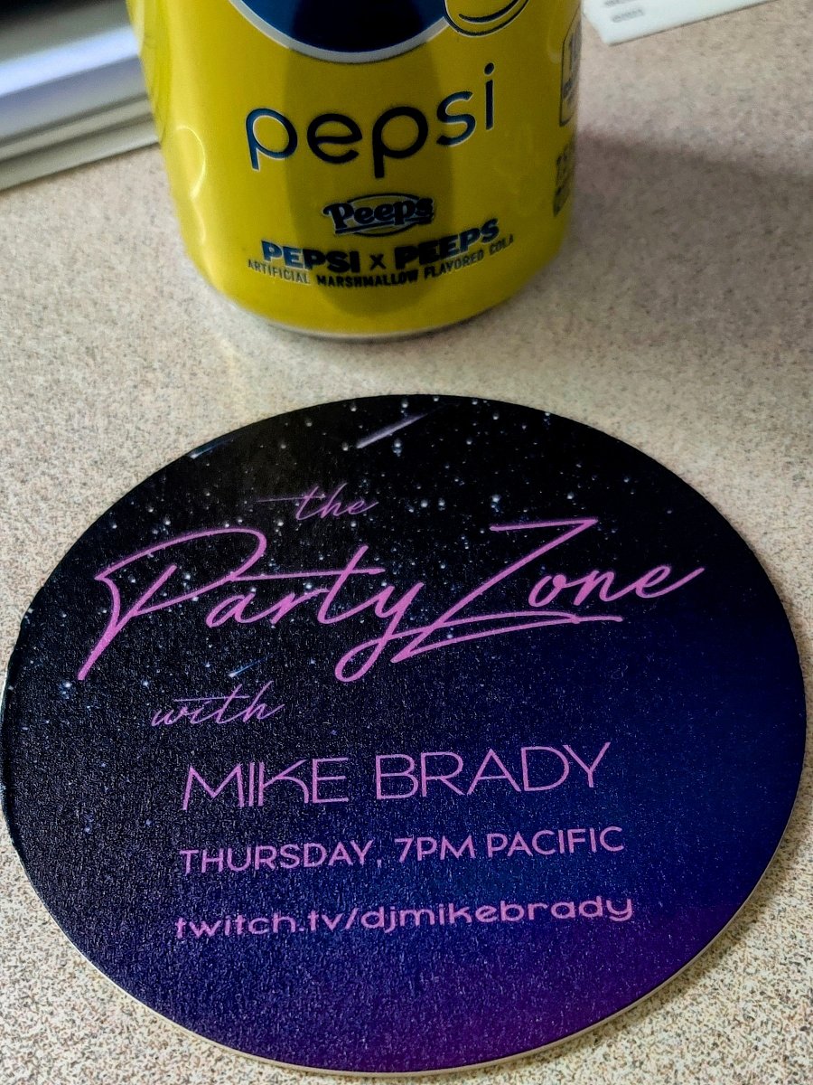 PartyZone Coaster - Violet Night product image (1)