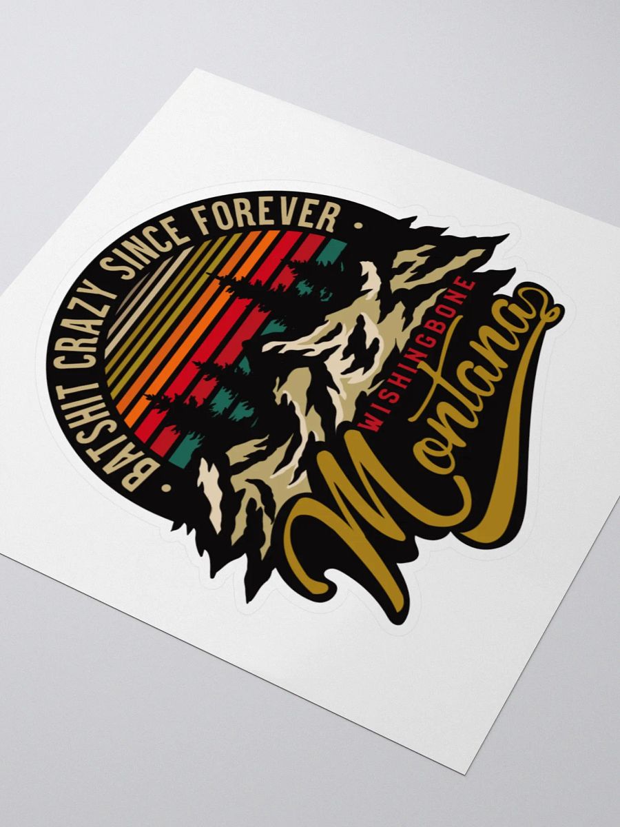 Wishingbone, Montana sticker product image (3)