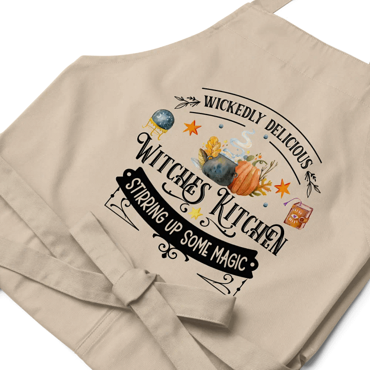 Wickedly Delicious Stirring Up Some Magic APRON - Witchy, Kitchen Witch, Magic Kitchen Gift product image (1)