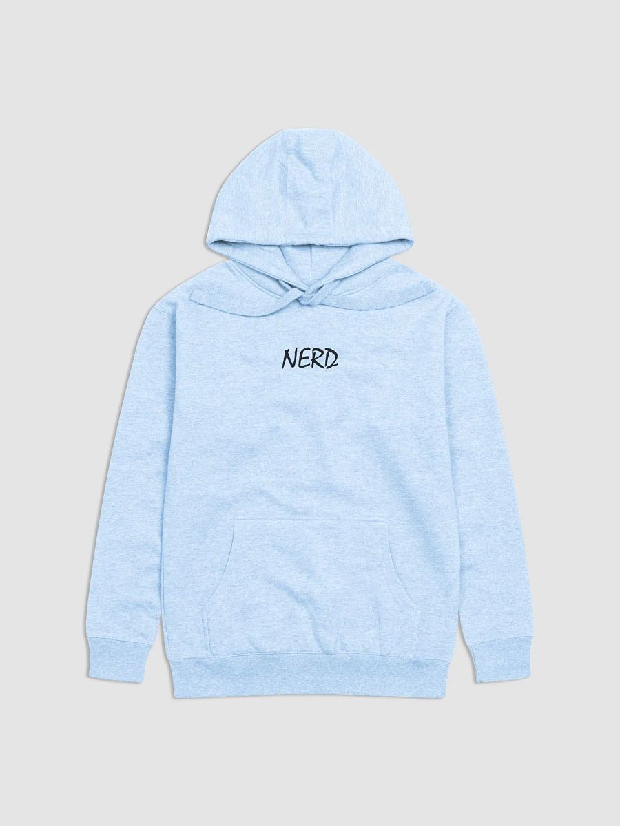 Black Writing NERD Hoodie product image (6)