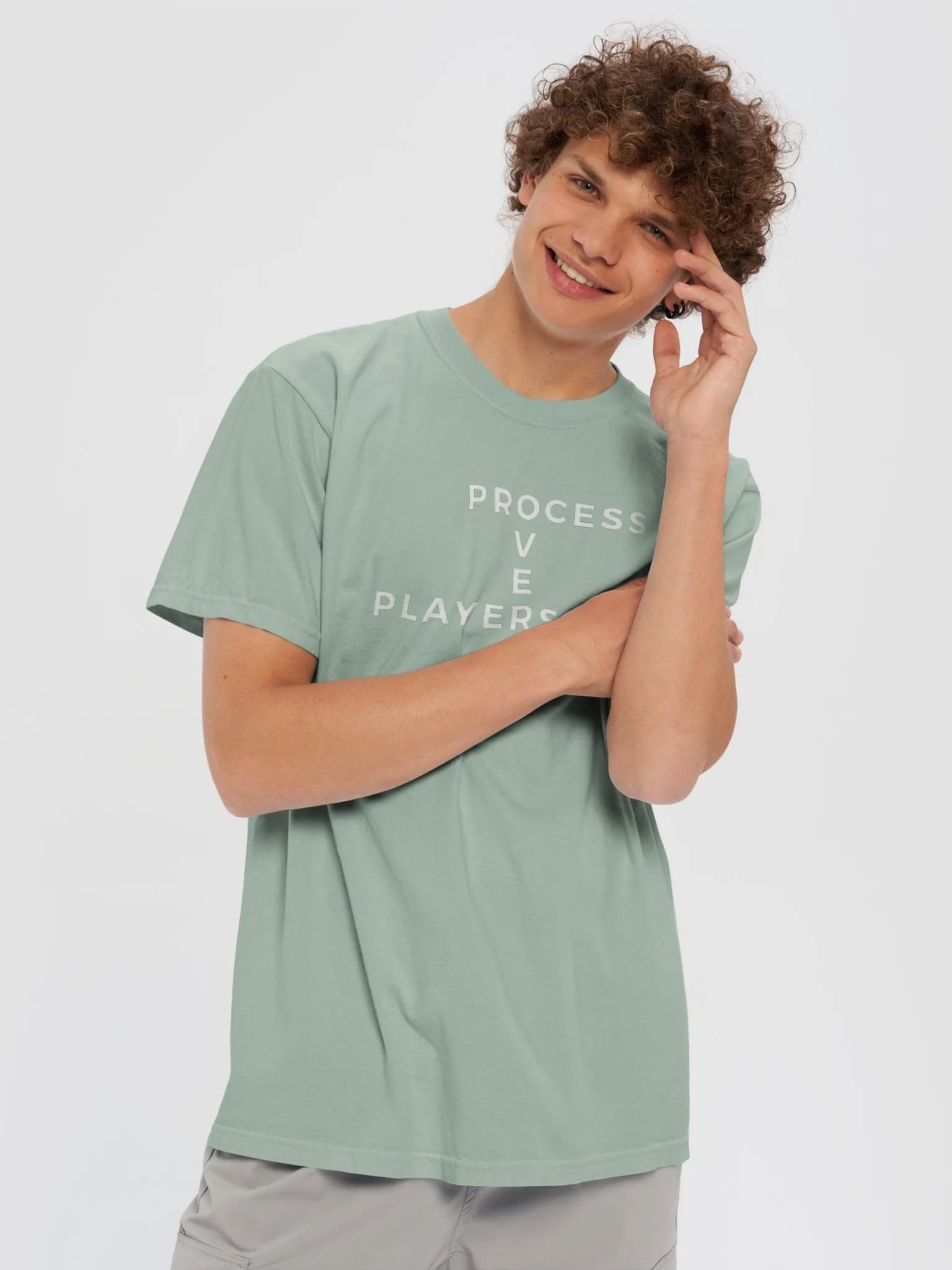 Process Over Players (White Logo) T-Shirt product image (39)