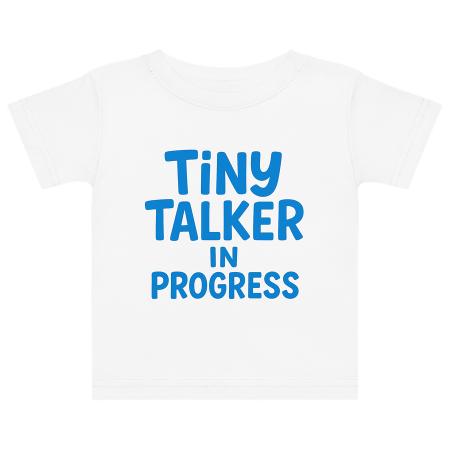 Tiny Talker in Progress Baby T-Shirt product image (1)