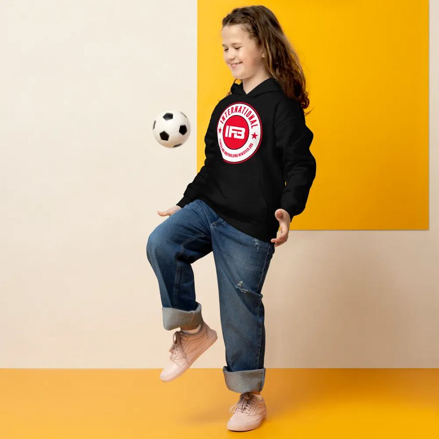IFBNewsfeed.Org's Gildan Youth Heavy Blend Hoodie product image (4)