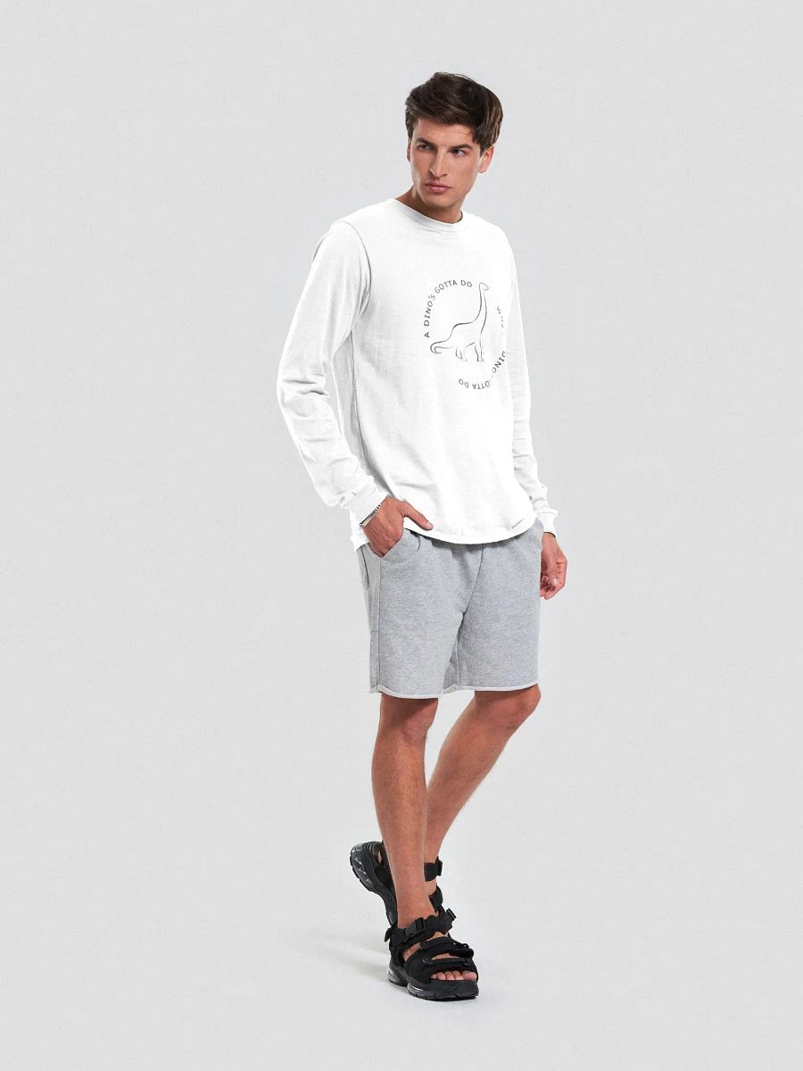 Dinos Gotta Do Long Sleeve T-Shirt [Dark] product image (3)