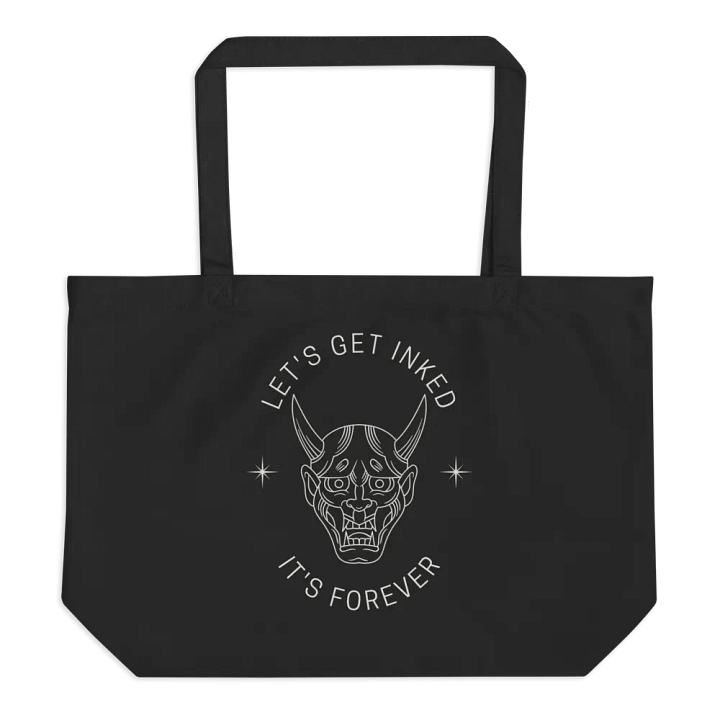"Let’s Get Inked" Oni Tote Bag product image (1)