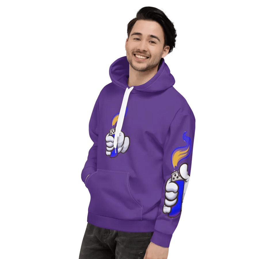 BLUE FLAME HOODIE product image (3)