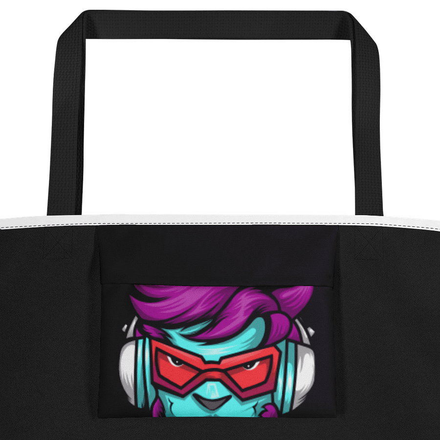All-Over Print Large Tote Bag w/ Pocket product image (2)