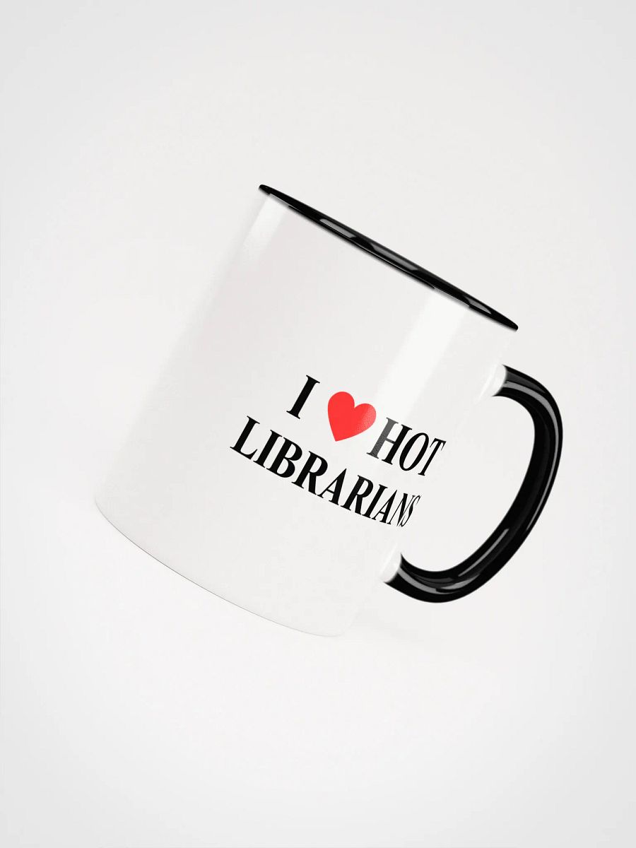 I HEART HOT LIBRARIANS MUG product image (7)