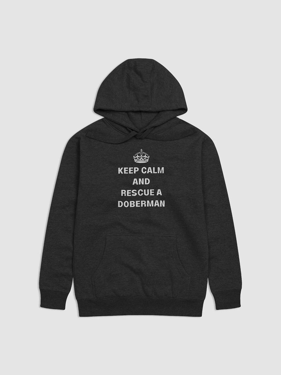 Keep calm and Rescue a Doberman, Cotton Heritage Hoodie M2580 product image (2)