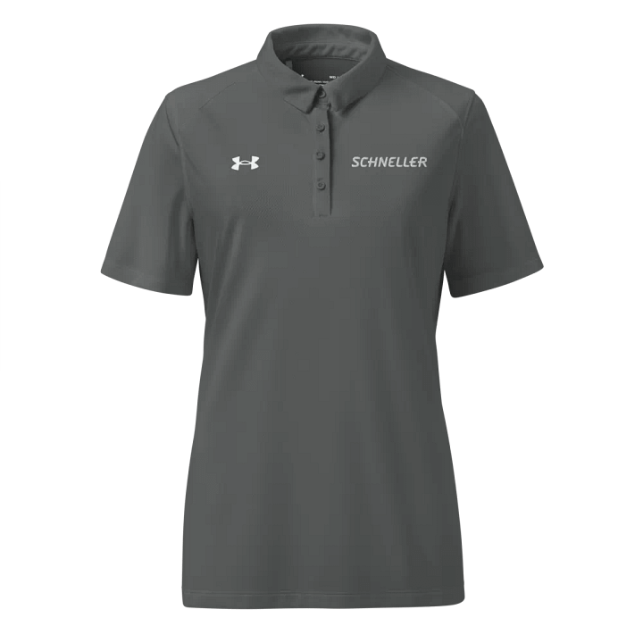 Under Armour® Women's Polo Shirt - white logo product image (1)