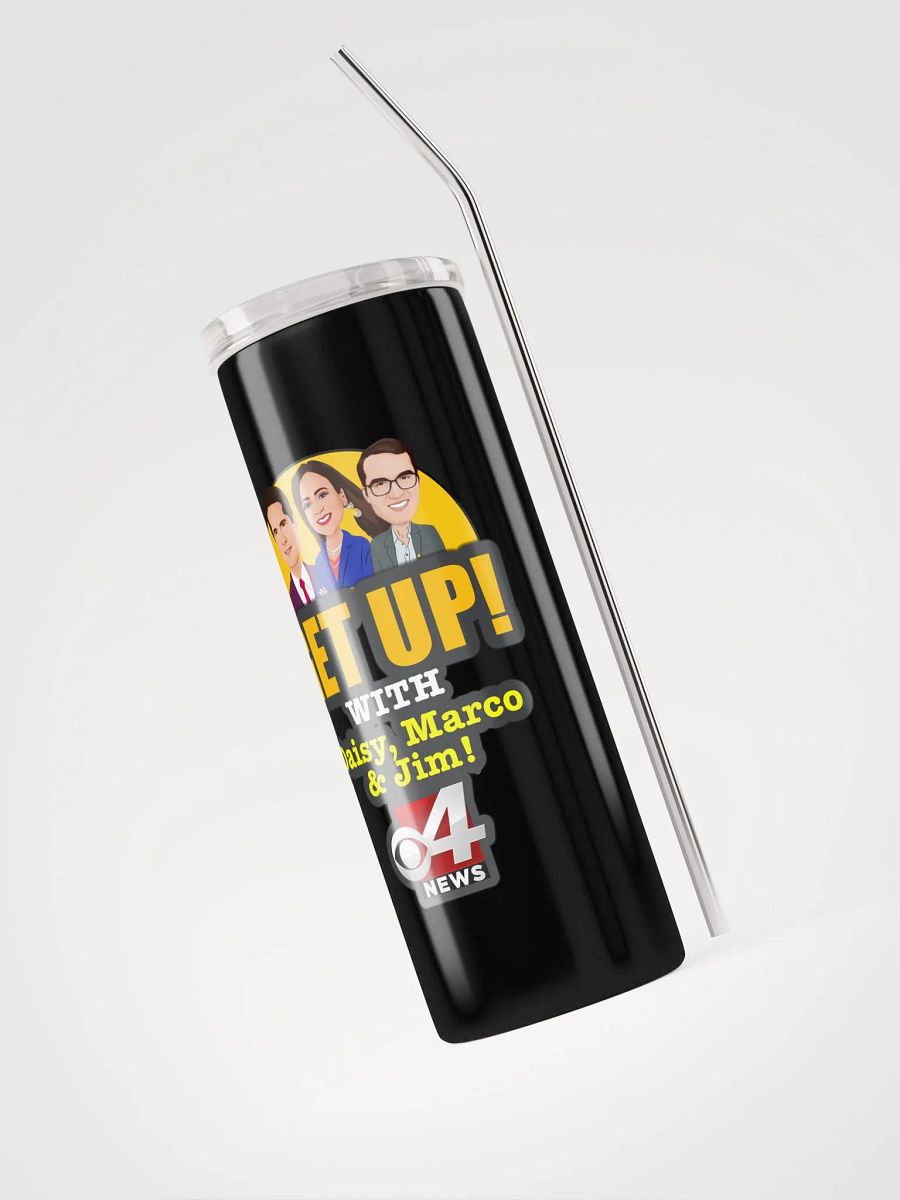 GET UP! With Daisy, Marco & Jim Stainless Steel Tumbler product image (3)