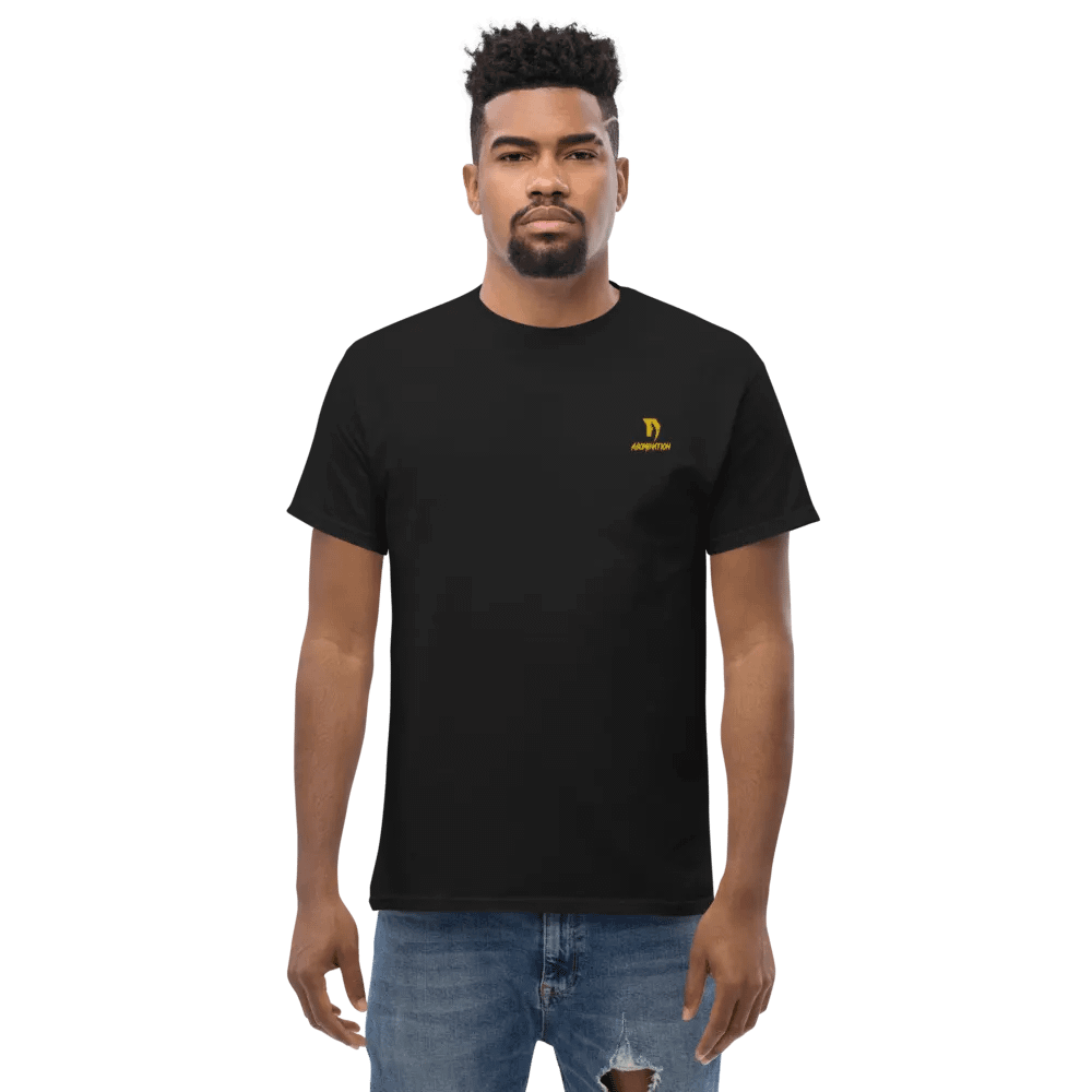 Golden Abomination Letter A Tee product image (32)