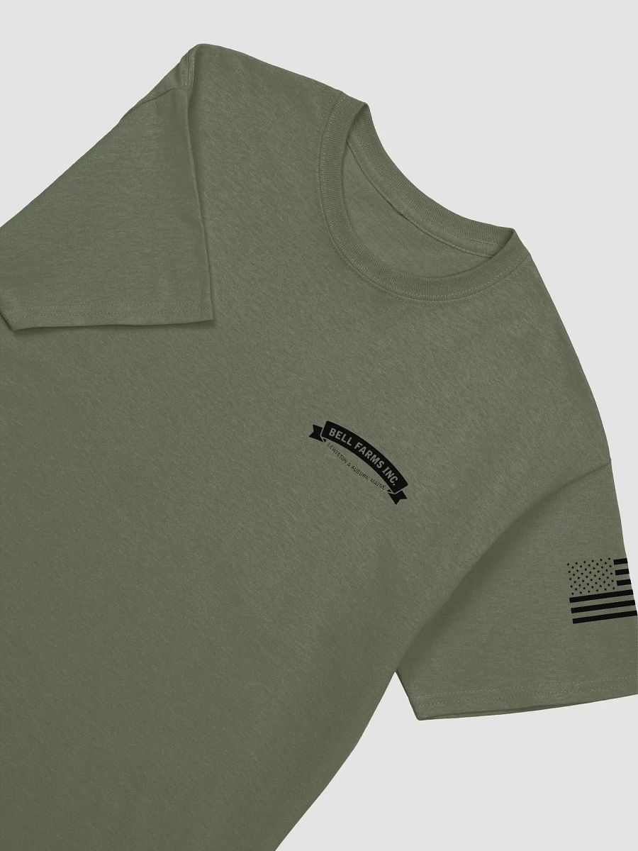 Heavy weight Green & Black T-shirt product image (3)